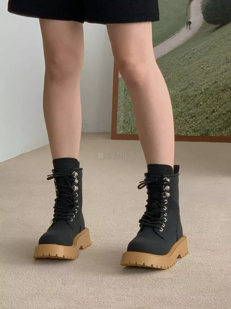 Golden Shoe - Korean Women Fashion - #womensfashion - dam1027 Boots - 6