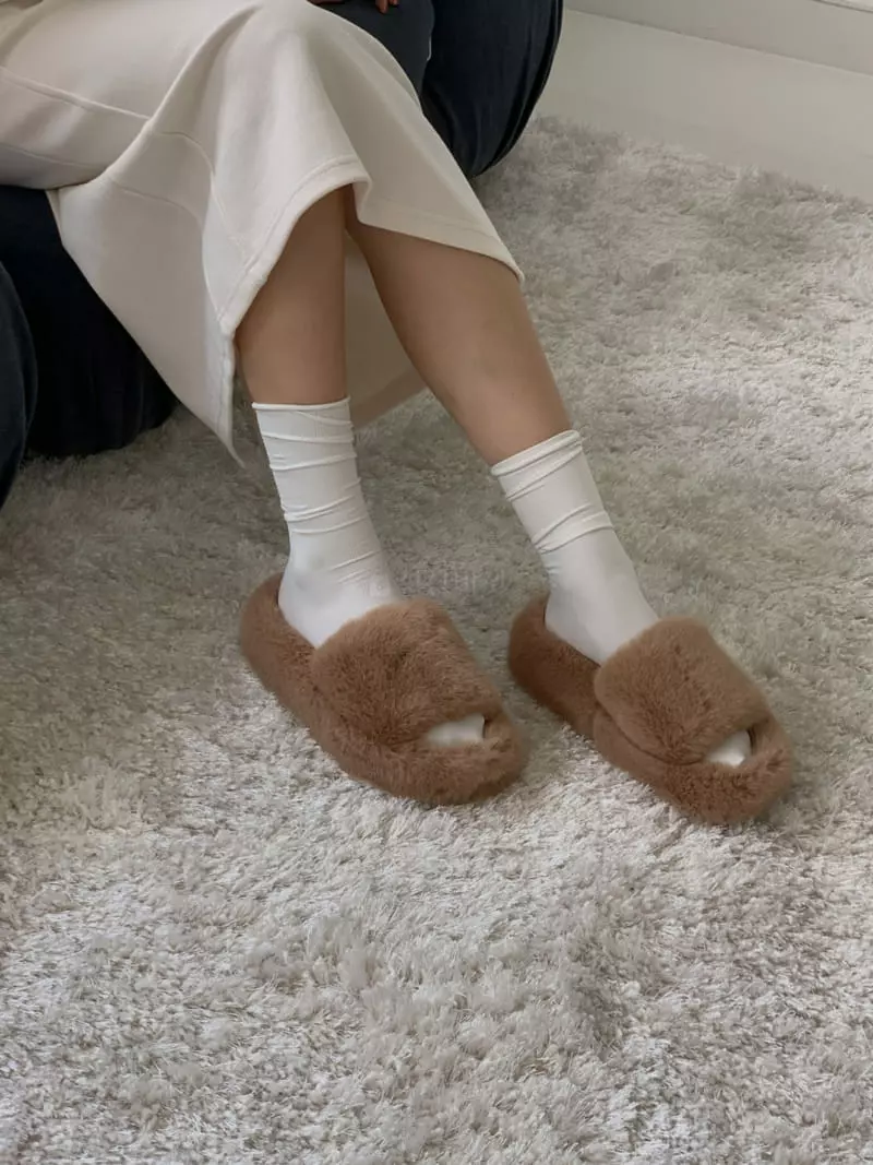 Golden Shoe - Korean Women Fashion - #womensfashion - dam1026 Slippers - 7