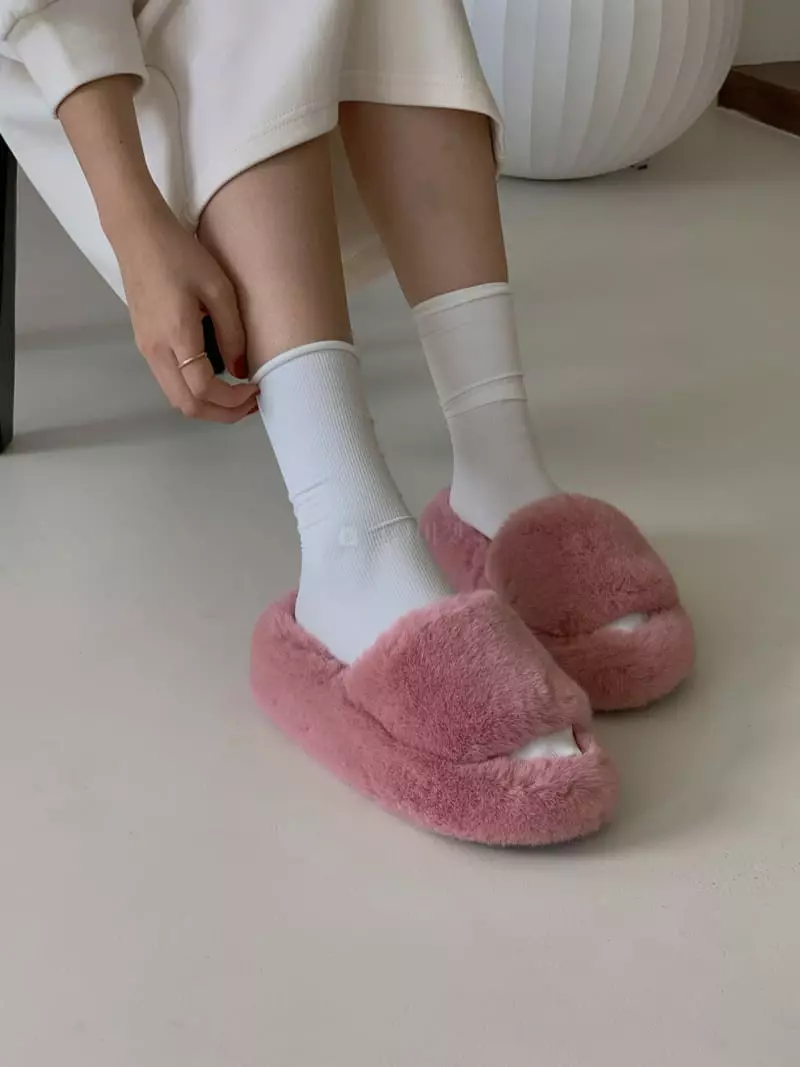 Golden Shoe - Korean Women Fashion - #womensfashion - dam1026 Slippers - 9