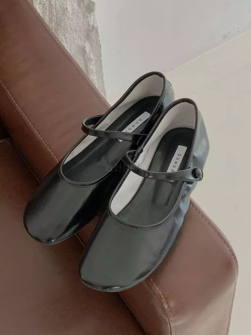Golden Shoe - Korean Women Fashion - #womensfashion - dam1022 Flats - 5