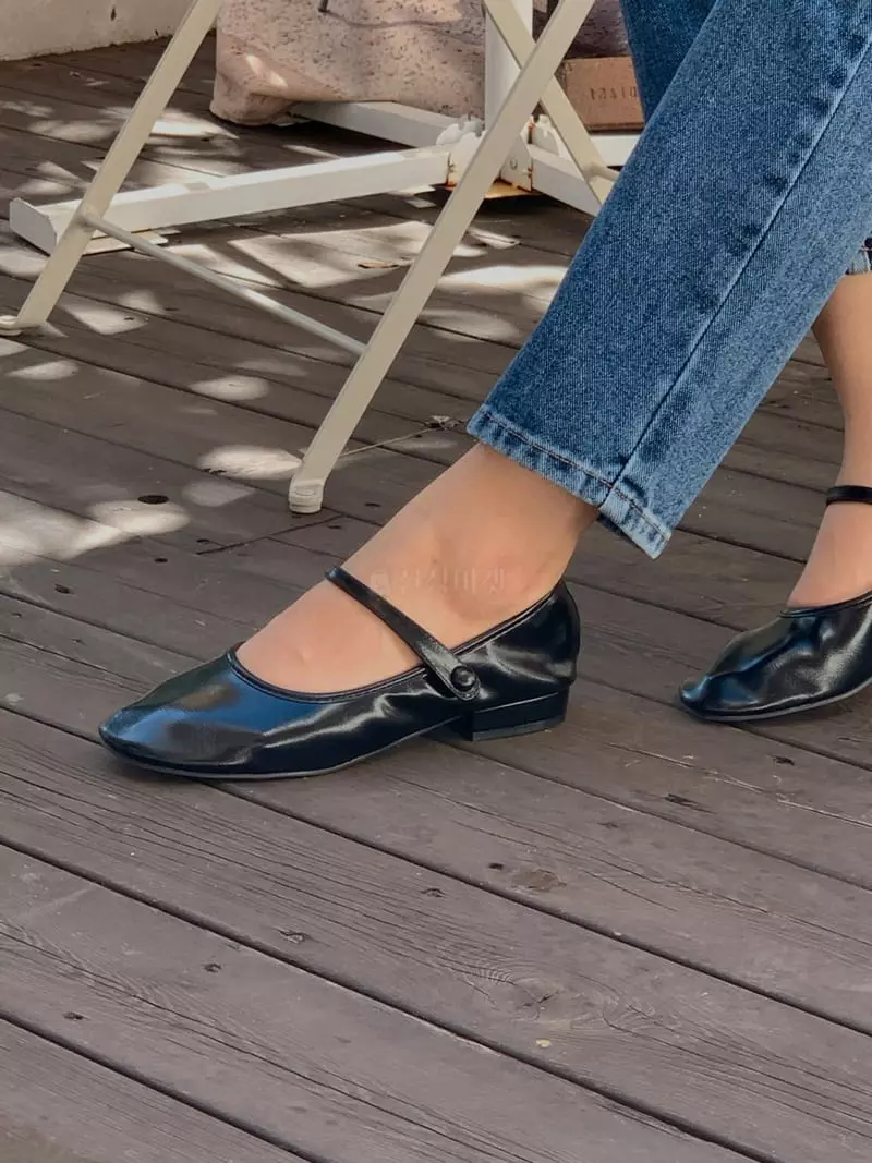 Golden Shoe - Korean Women Fashion - #womensfashion - dam1022 Flats - 9