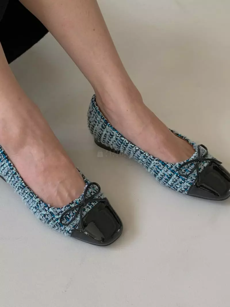 Golden Shoe - Korean Women Fashion - #momslook - dam1021  1 Flats - 4