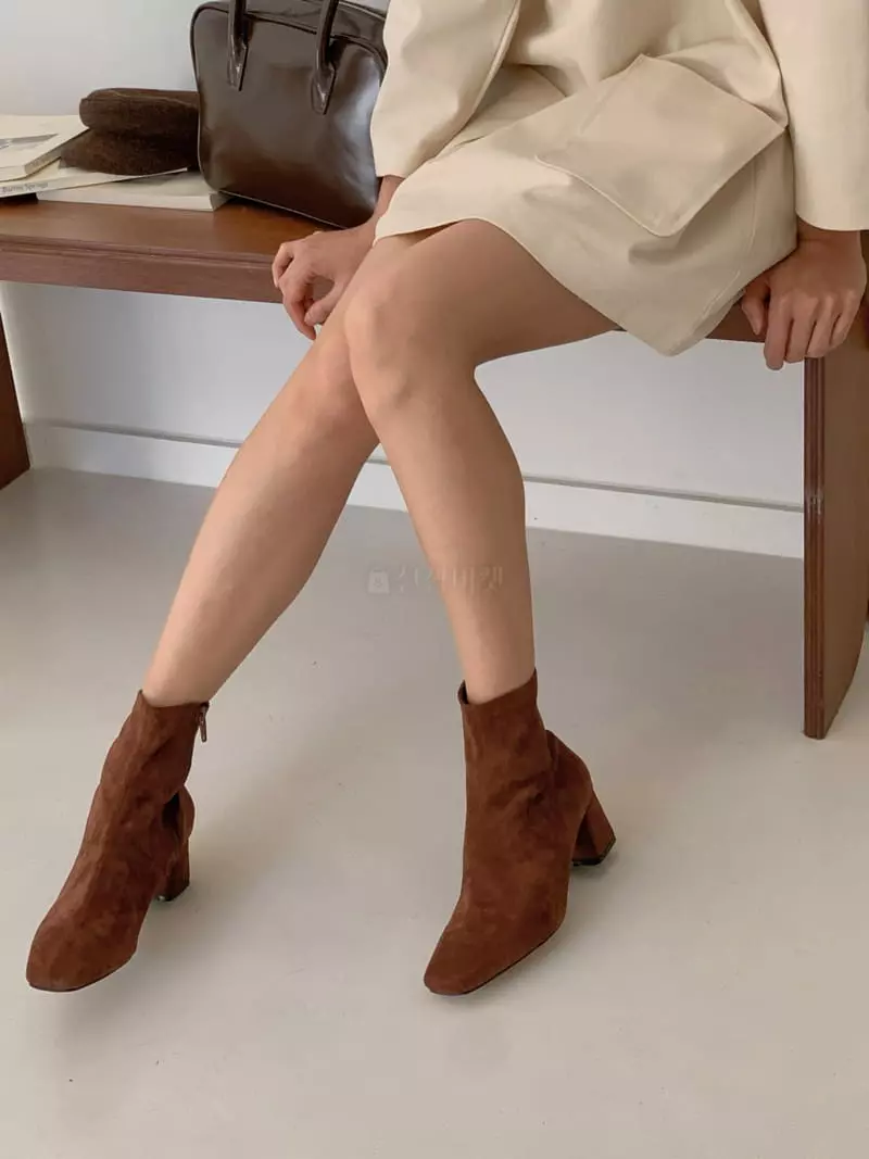 Golden Shoe - Korean Women Fashion - #womensfashion - dam0013  1 Ankle Boots - 10