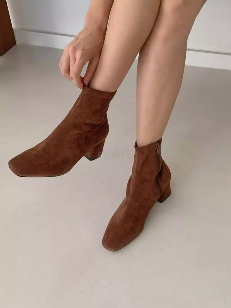 Golden Shoe - Korean Women Fashion - #womensfashion - dam0013  1 Ankle Boots - 12