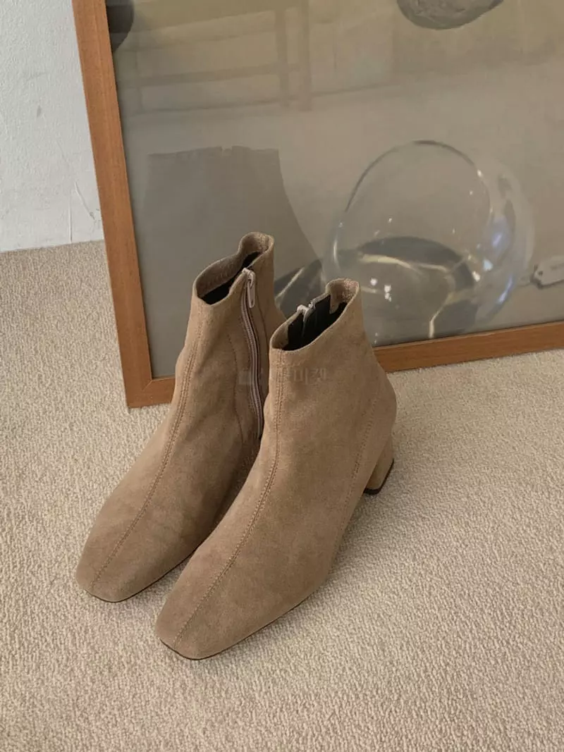 Golden Shoe - Korean Women Fashion - #womensfashion - dam0013  1 Ankle Boots - 2
