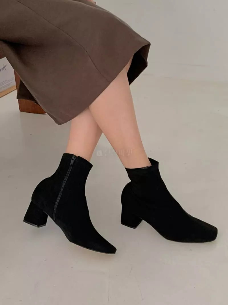 Golden Shoe - Korean Women Fashion - #womensfashion - dam0013  1 Ankle Boots - 6