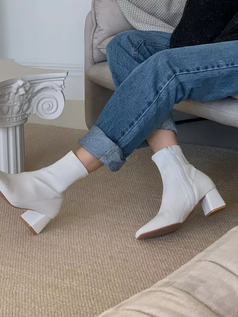Golden Shoe - Korean Women Fashion - #womensfashion - dam0013 Ankle Boots - 3
