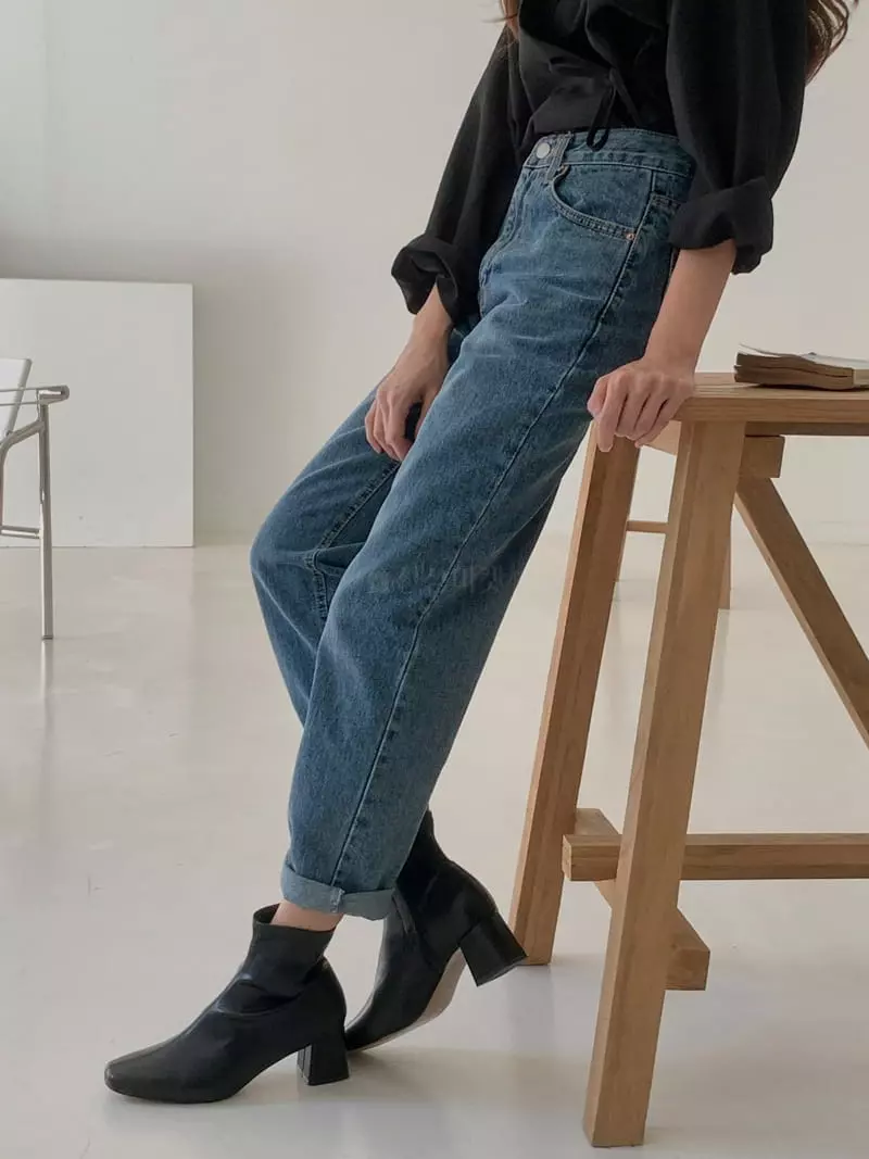 Golden Shoe - Korean Women Fashion - #womensfashion - dam0013 Ankle Boots - 7
