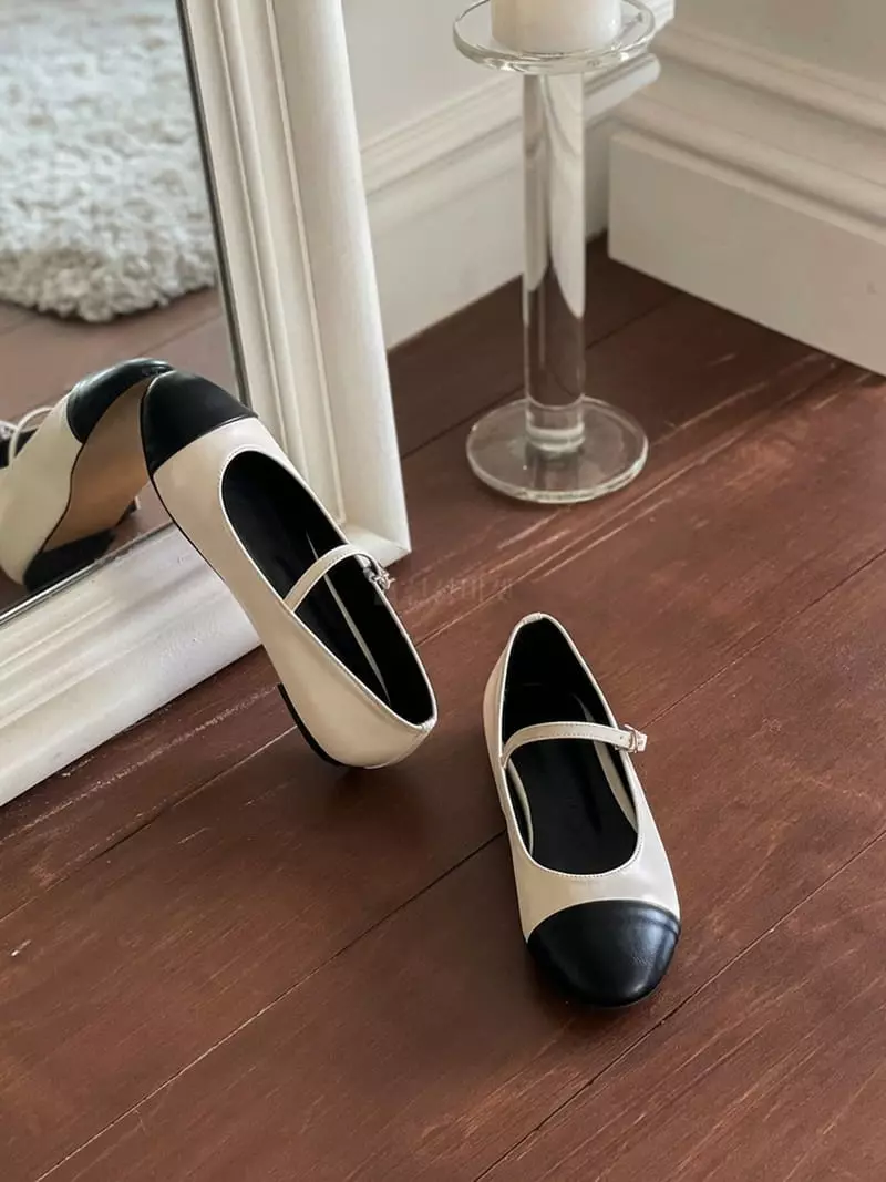 Golden Shoe - Korean Women Fashion - #womensfashion - st2114 Flats - 7