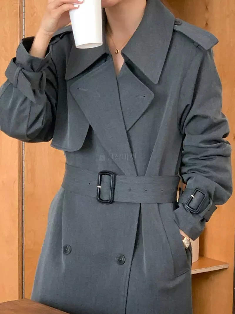 Gracia - Korean Women Fashion - #momslook - Eden Trench Coat