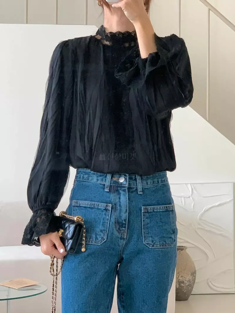 Gracia - Korean Women Fashion - #womensfashion - Ellin Blouse - 4