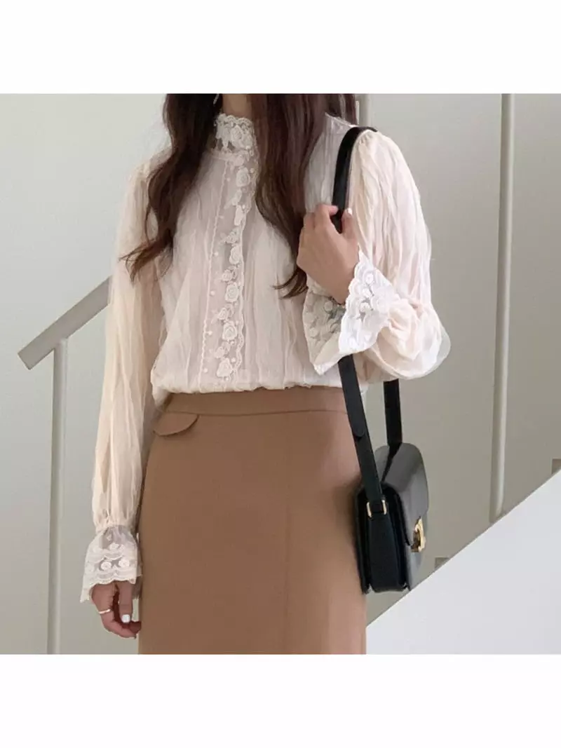 Gracia - Korean Women Fashion - #momslook - Ellin Blouse - 8