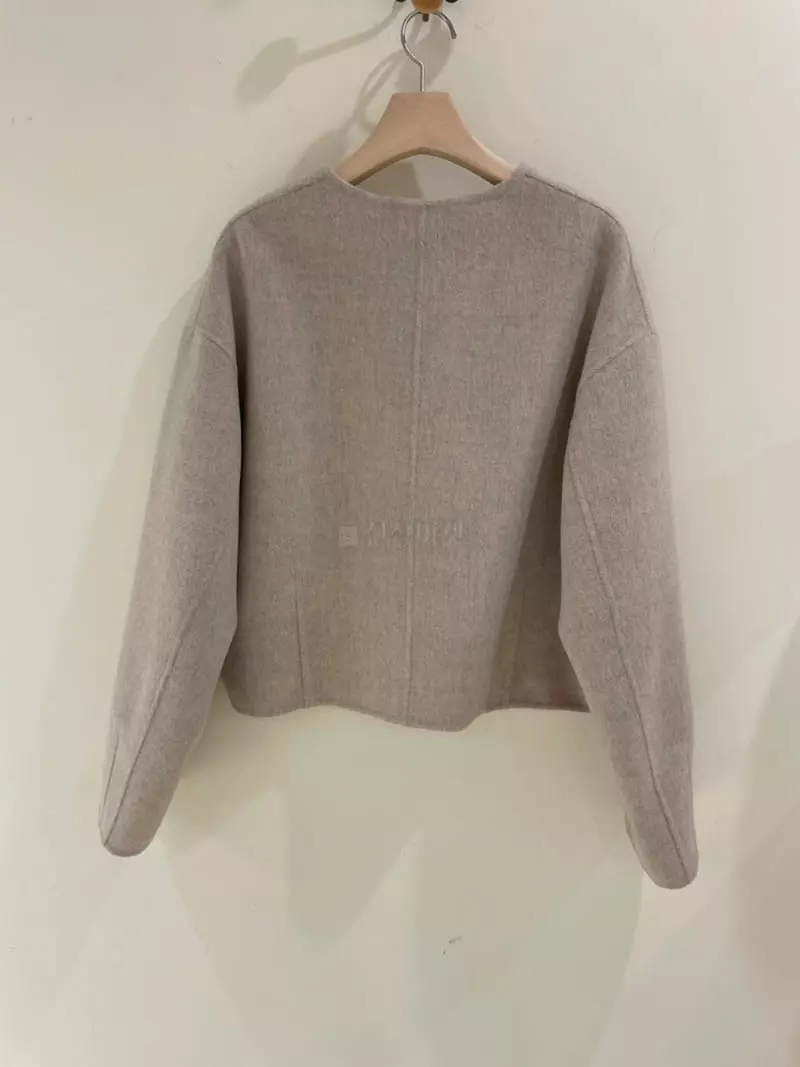 Gracia - Korean Women Fashion - #momslook - No Collat Coat - 12