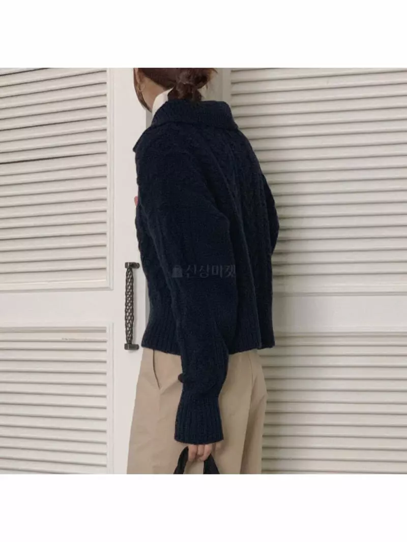 Gracia - Korean Women Fashion - #pursuepretty - Lior Collar Cardigan - 10