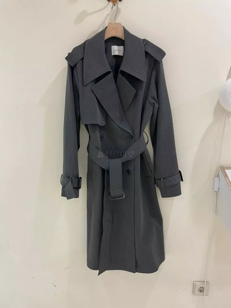 Gracia - Korean Women Fashion - #restrostyle - Eden Trench Coat - 12