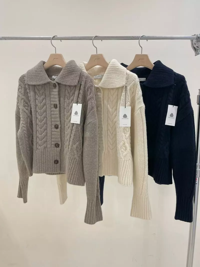 Gracia - Korean Women Fashion - #romanticstyle - Lior Collar Cardigan - 12