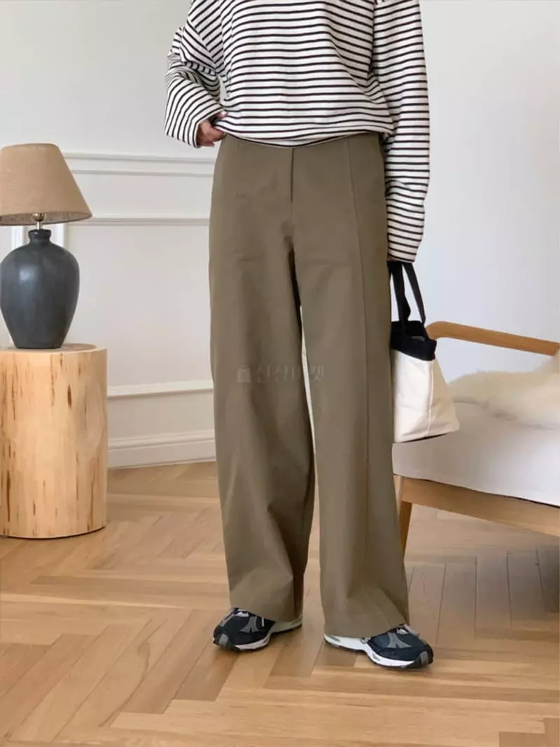 Gracia - Korean Women Fashion - #romanticstyle - Brush Pants - 3