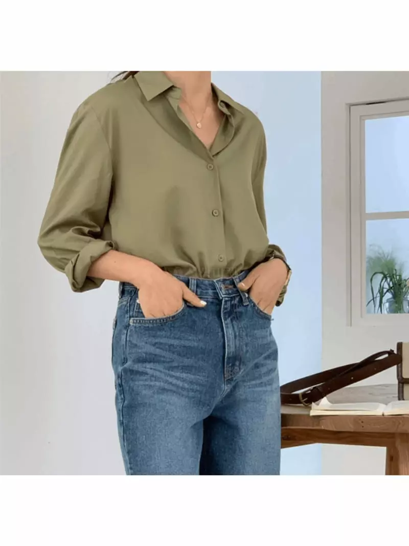 Gracia - Korean Women Fashion - #shopsmall - Luna Shirt - 9