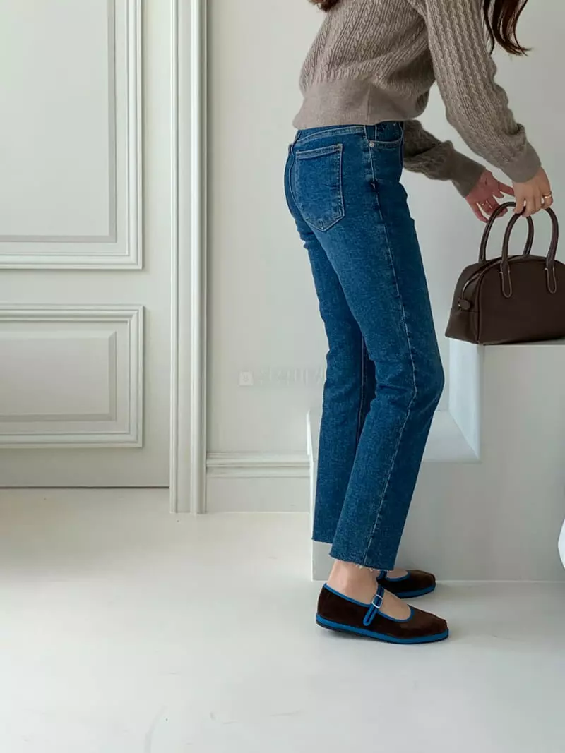 Gracia - Korean Women Fashion - #shopsmall - Util Banding Jeans - 5