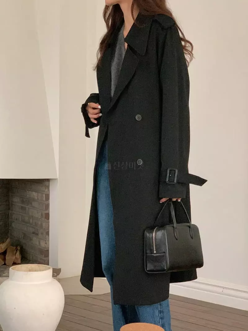 Gracia - Korean Women Fashion - #vintageinspired - Eden Trench Coat - 9