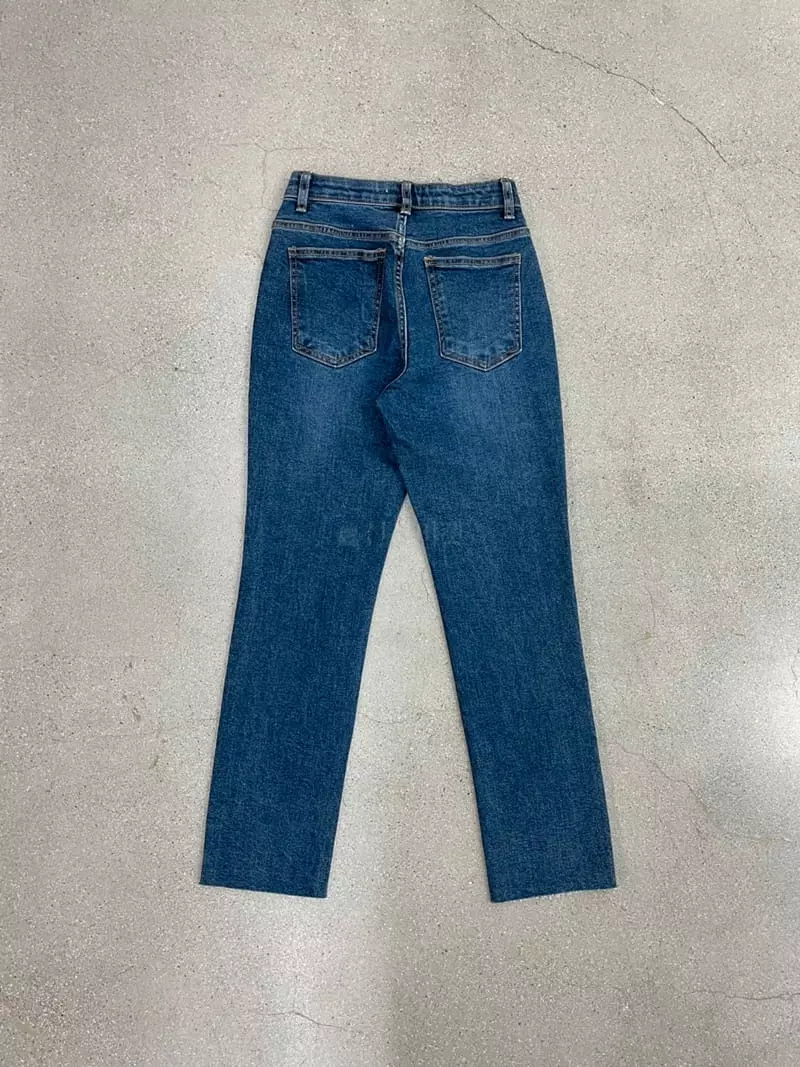 Gracia - Korean Women Fashion - #womensfashion - Util Banding Jeans - 11