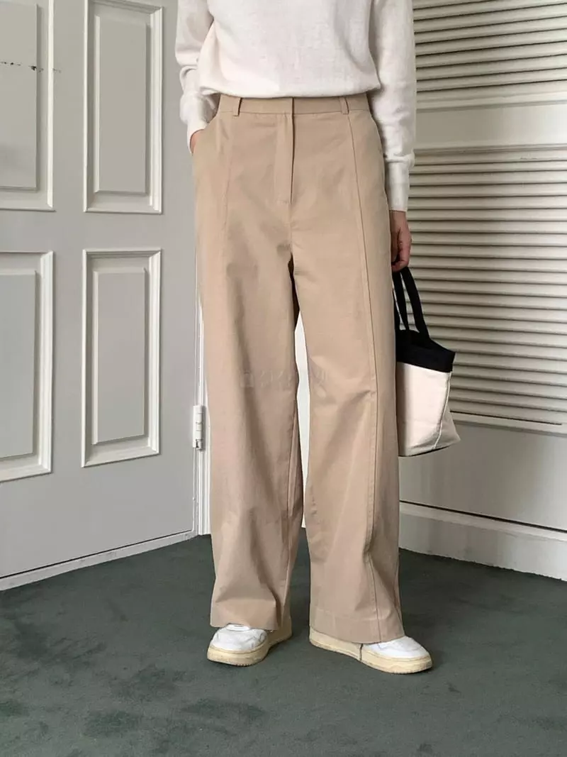Gracia - Korean Women Fashion - #womensfashion - Brush Pants - 8