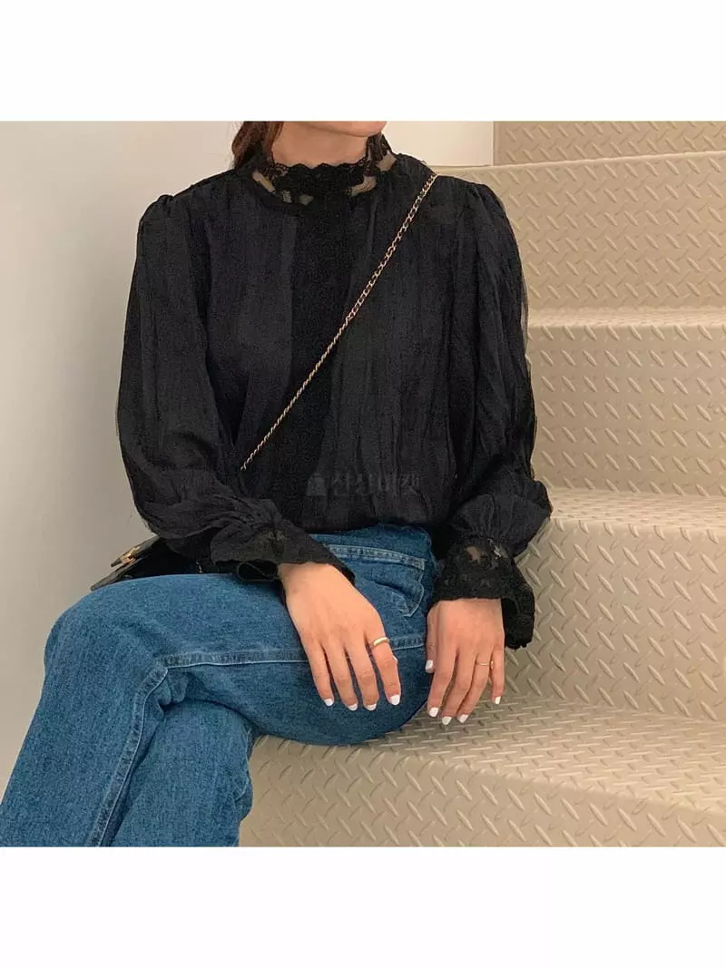 Gracia - Korean Women Fashion - #womensfashion - Ellin Blouse