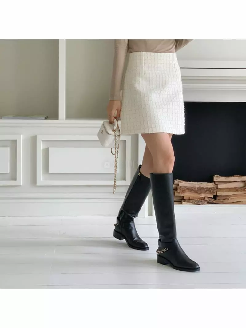 Gracia - Korean Women Fashion - #womensfashion - Anna Twid Skirt - 7