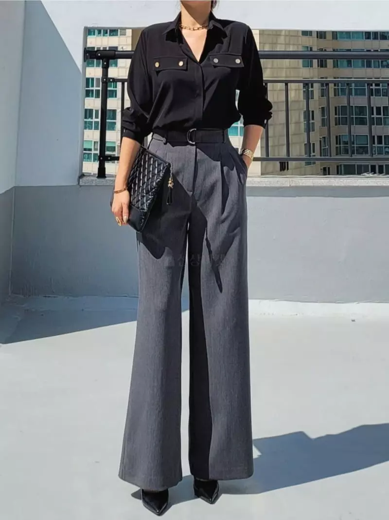 Gratia - Korean Women Fashion - #momslook - Eco Pants - 12
