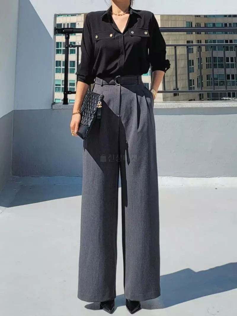 Gratia - Korean Women Fashion - #momslook - Eco Pants - 8