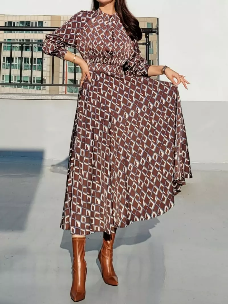 Gratia - Korean Women Fashion - #momslook - Lora Long One-piece