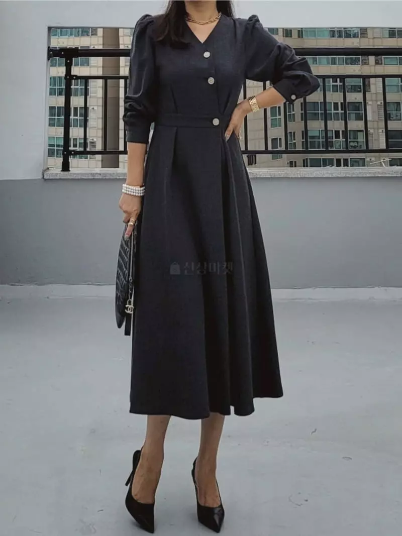 Gratia - Korean Women Fashion - #momslook - Jucy One-piece - 2