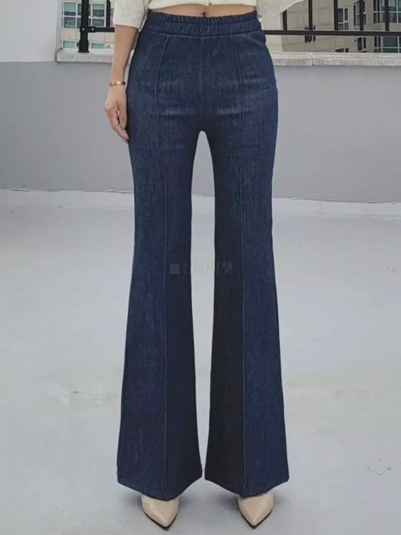 Gratia - Korean Women Fashion - #momslook - Denim Pants