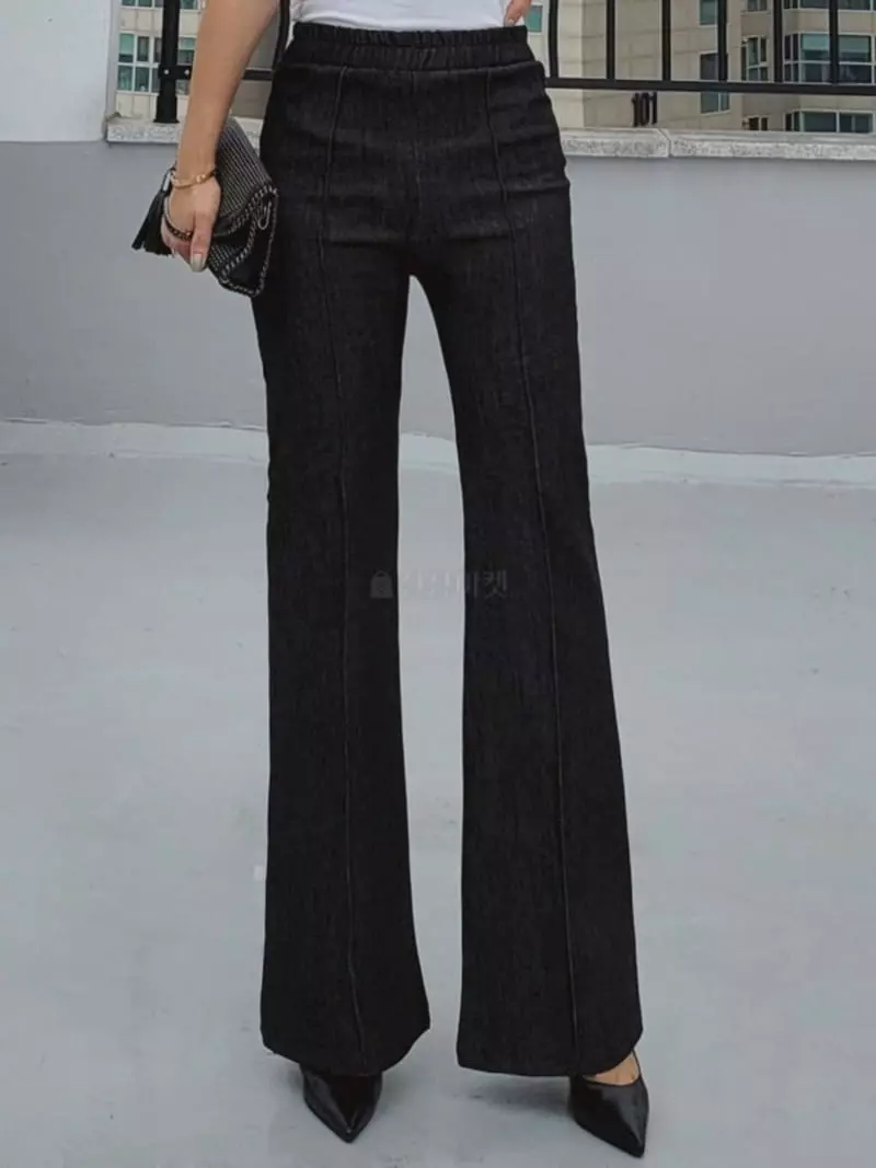 Gratia - Korean Women Fashion - #momslook - Denim Pants - 12