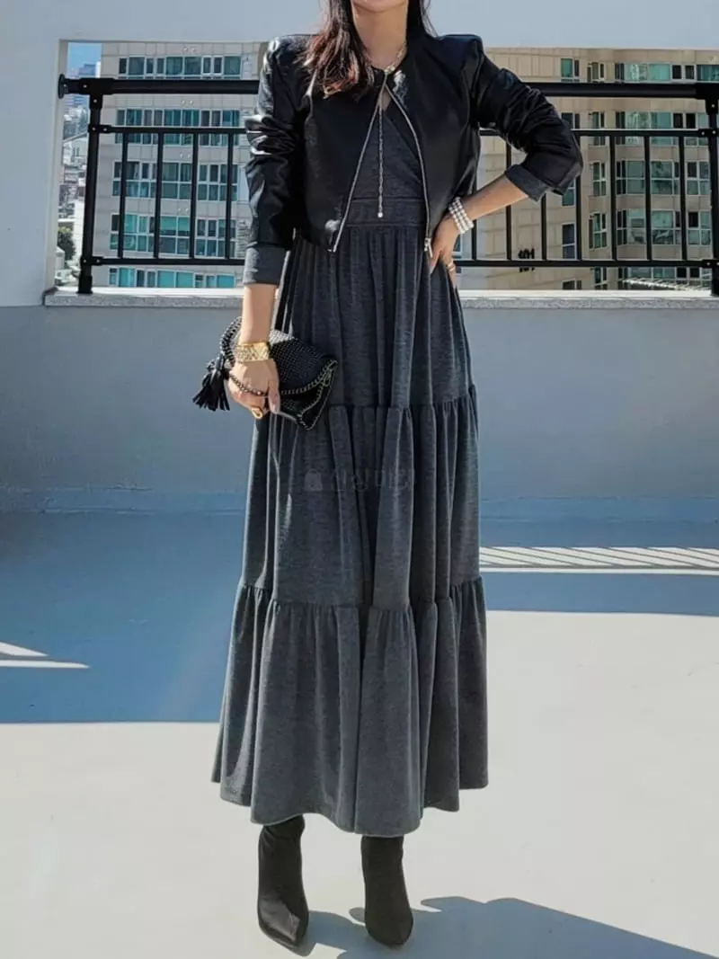 Gratia - Korean Women Fashion - #momslook - Lolo One-piece - 7
