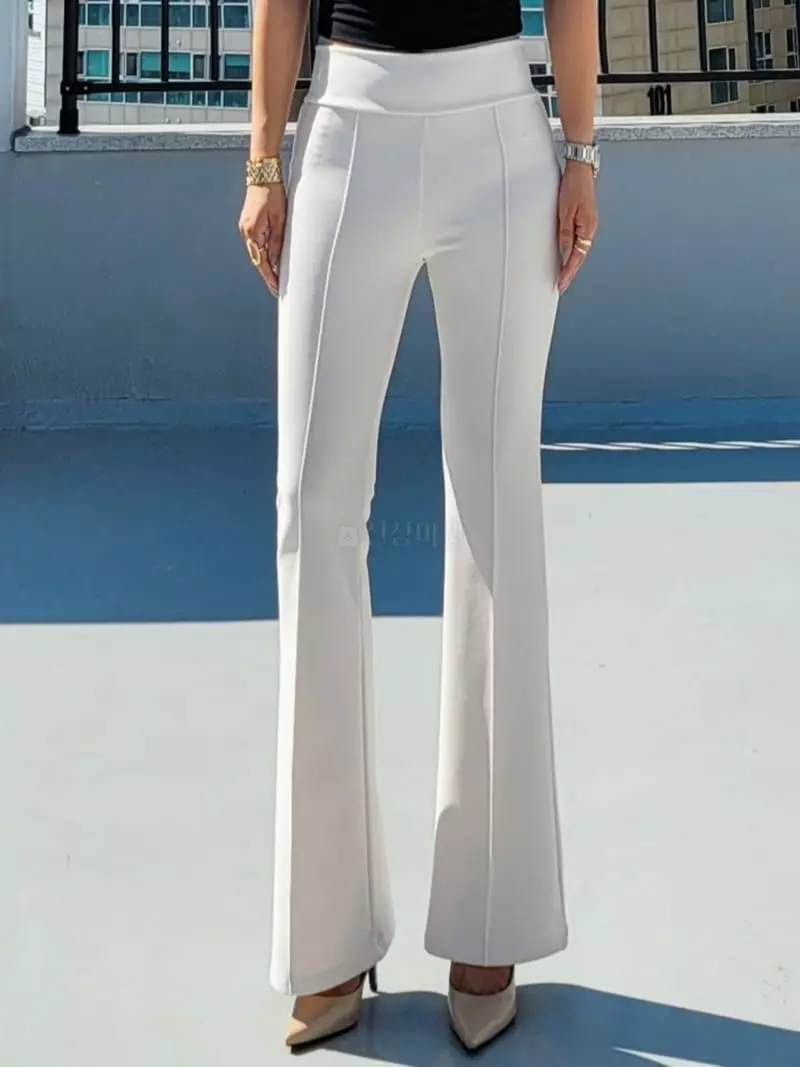Gratia - Korean Women Fashion - #womensfashion - Joy Span Pants - 4