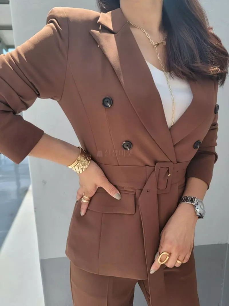 Gratia - Korean Women Fashion - #momslook - Molly Span Jacket - 3