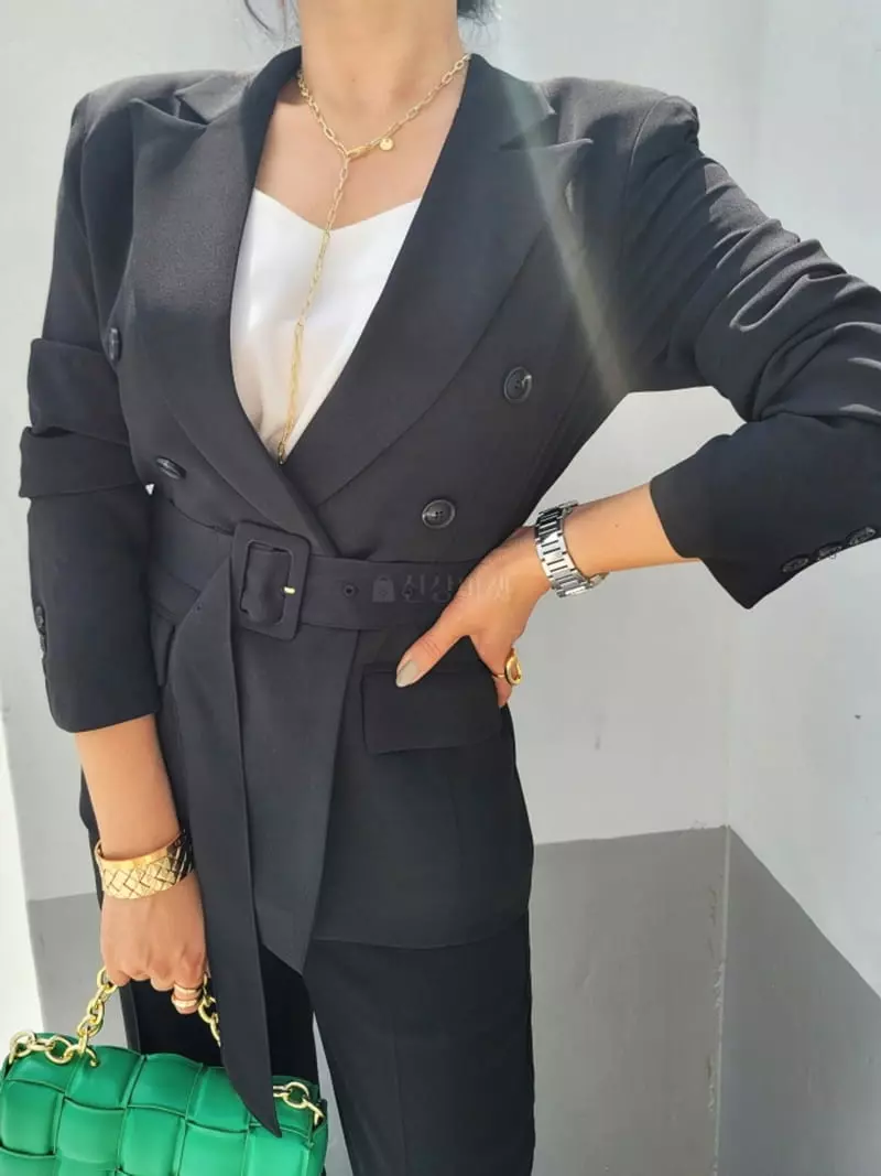 Gratia - Korean Women Fashion - #vintageinspired - Molly Span Jacket - 9