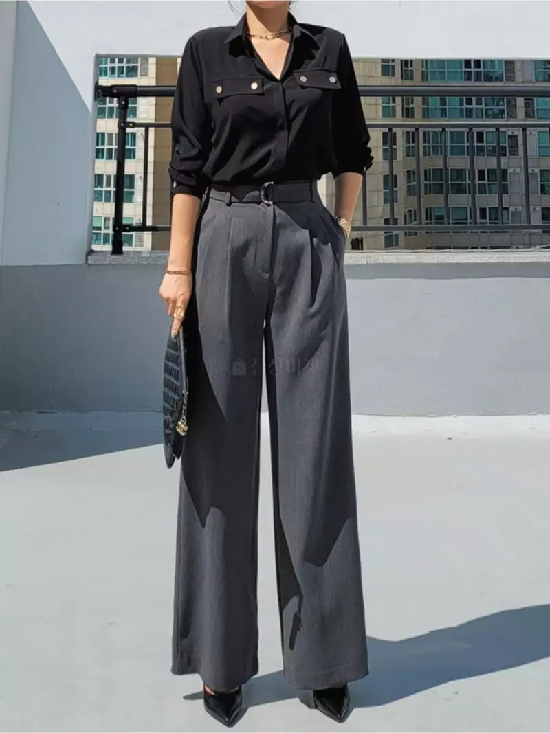 Gratia - Korean Women Fashion - #womensfashion - Eco Pants - 11