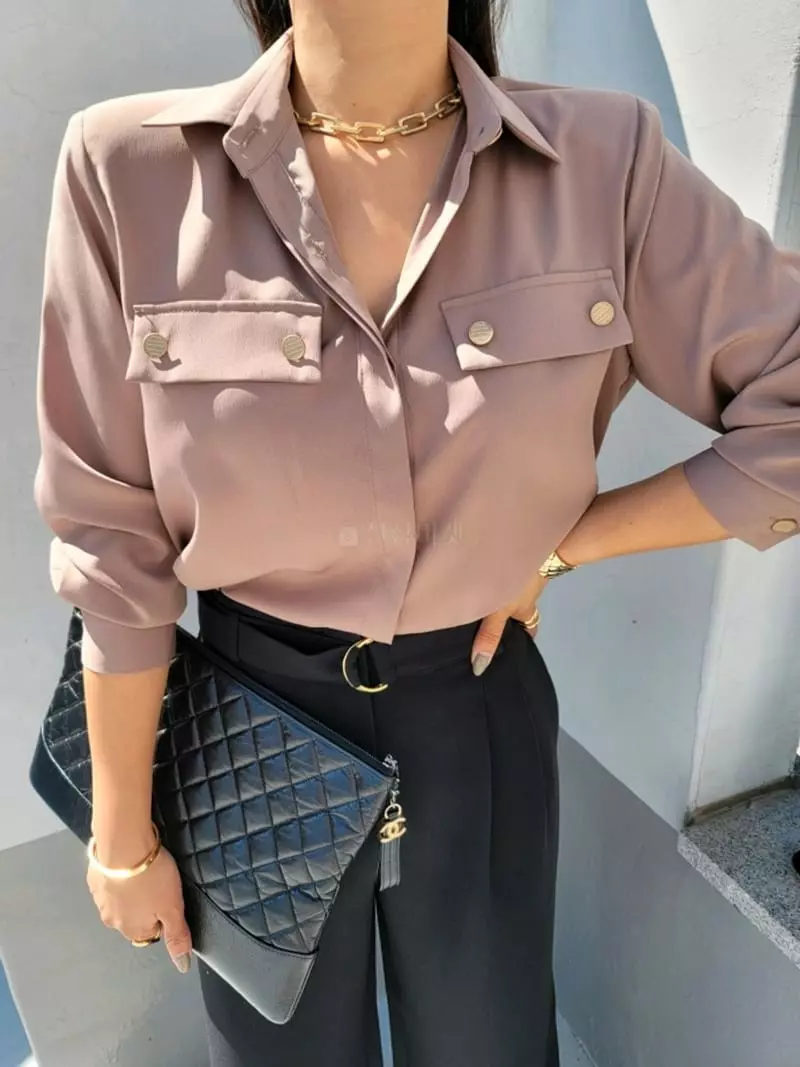 Gratia - Korean Women Fashion - #womensfashion - City Bloues - 10