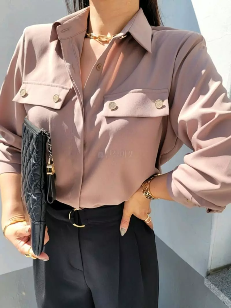 Gratia - Korean Women Fashion - #womensfashion - City Bloues - 12
