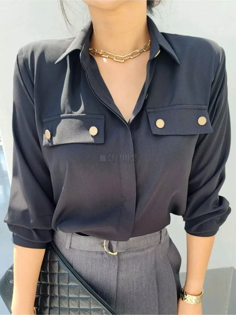 Gratia - Korean Women Fashion - #womensfashion - City Bloues - 2