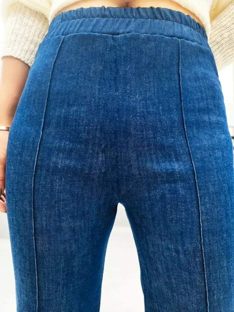 Gratia - Korean Women Fashion - #womensfashion - Denim Pants - 10