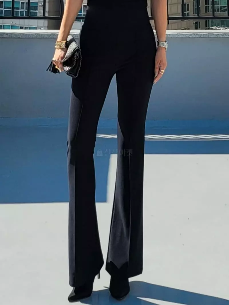 Gratia - Korean Women Fashion - #womensfashion - Joy Span Pants - 11