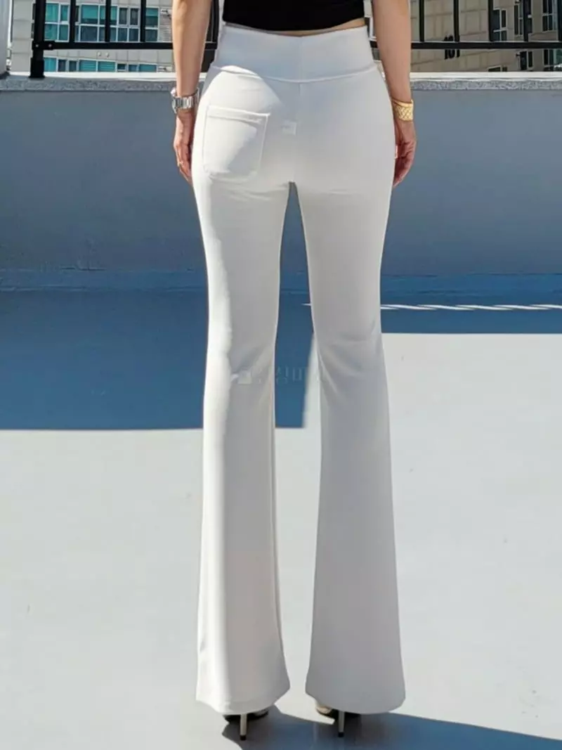 Gratia - Korean Women Fashion - #womensfashion - Joy Span Pants - 3