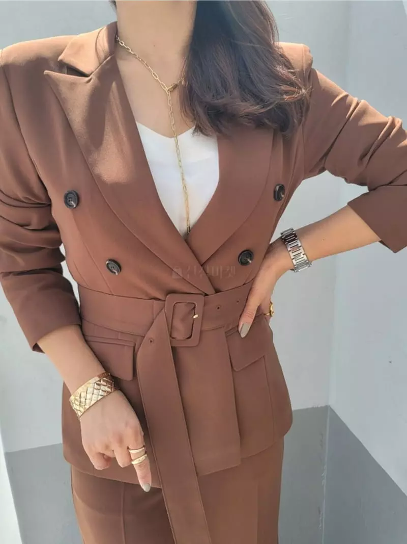 Gratia - Korean Women Fashion - #momslook - Molly Span Jacket - 4