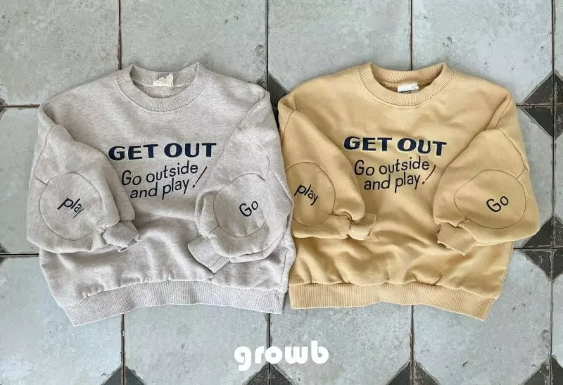 Grow B - Korean Children Fashion - #childofig - Play Sweatshirt
