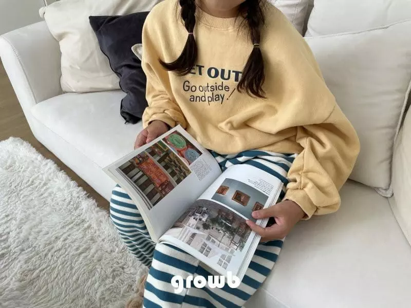 Grow B - Korean Children Fashion - #childrensboutique - Play Sweatshirt - 2