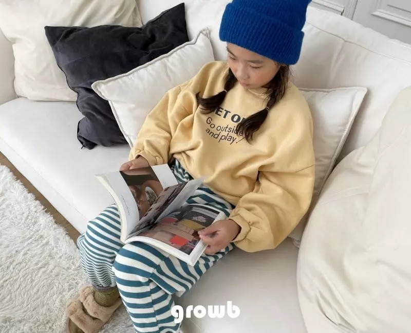 Grow B - Korean Children Fashion - #kidsstore - Play Sweatshirt - 7