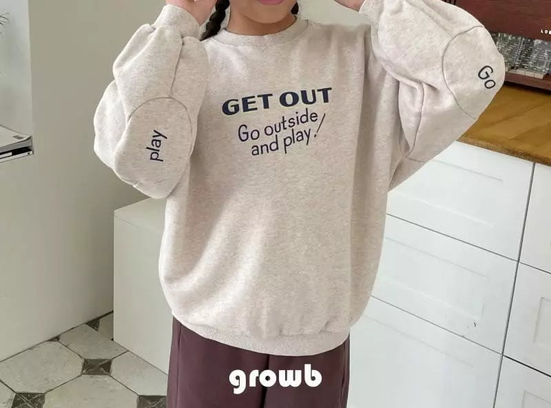 Grow B - Korean Children Fashion - #kidzfashiontrend - Play Sweatshirt - 8